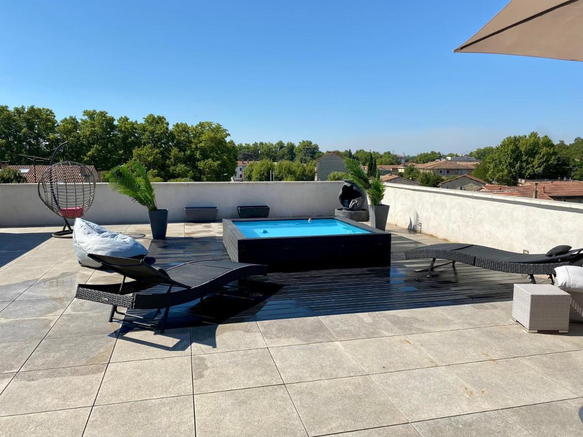 Appartement Rooftop Avec Piscine Αβινιόν Εξωτερικό φωτογραφία